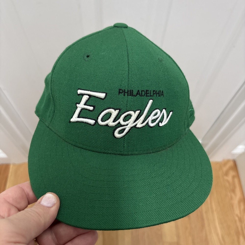 PHILADELPHIA EAGLES Officially Licensed NFL Reebok Team Fitted Cap Hat 7